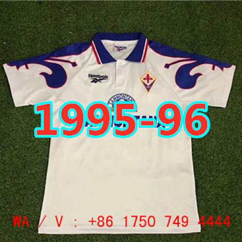 Fiorentina Retro TopThai Quality Away Jersey S-2XL