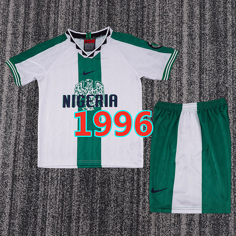 Nigeria Away Retro Kids Jersey+shorts 16 -28