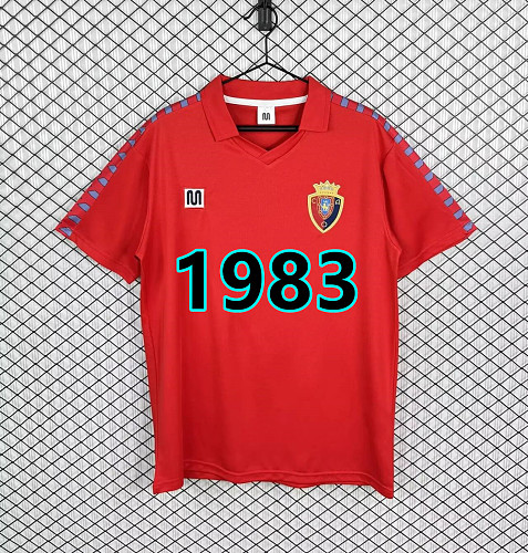 Osasuna Home Retro Fans Version Jersey S-2XL