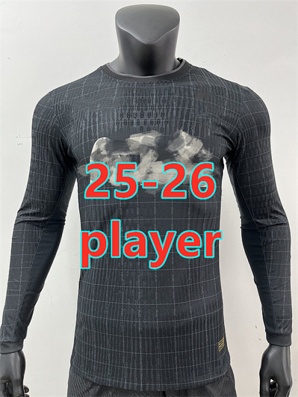 Ucl 25-26 Tottenham Away Player Long Jersey S-2XL