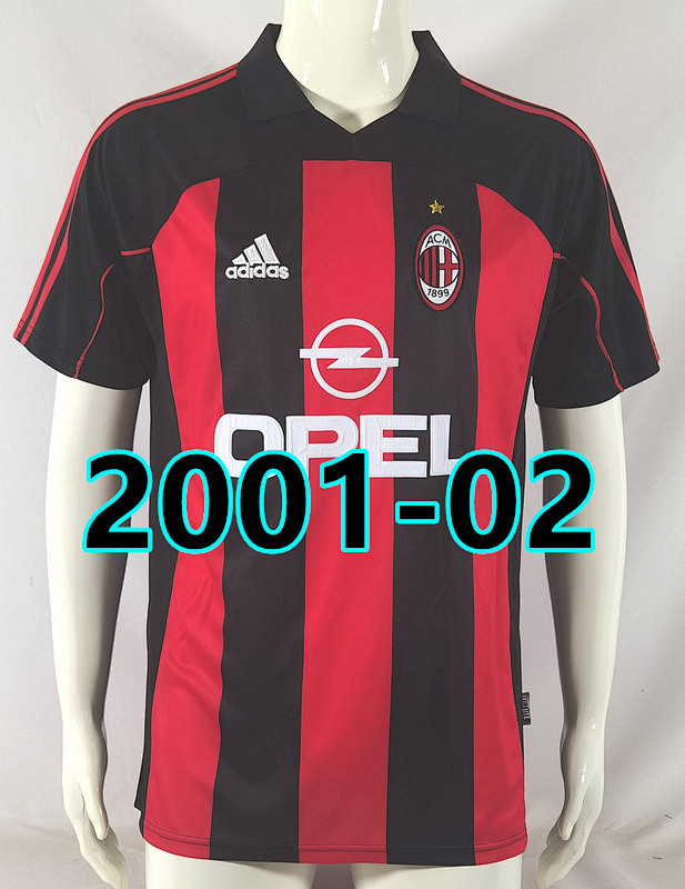 AC Milan Home Retro Jersey S-2XL AC