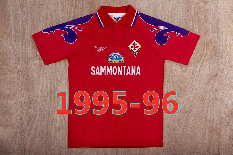 Fiorentina Retro Away Jersey S-2XL