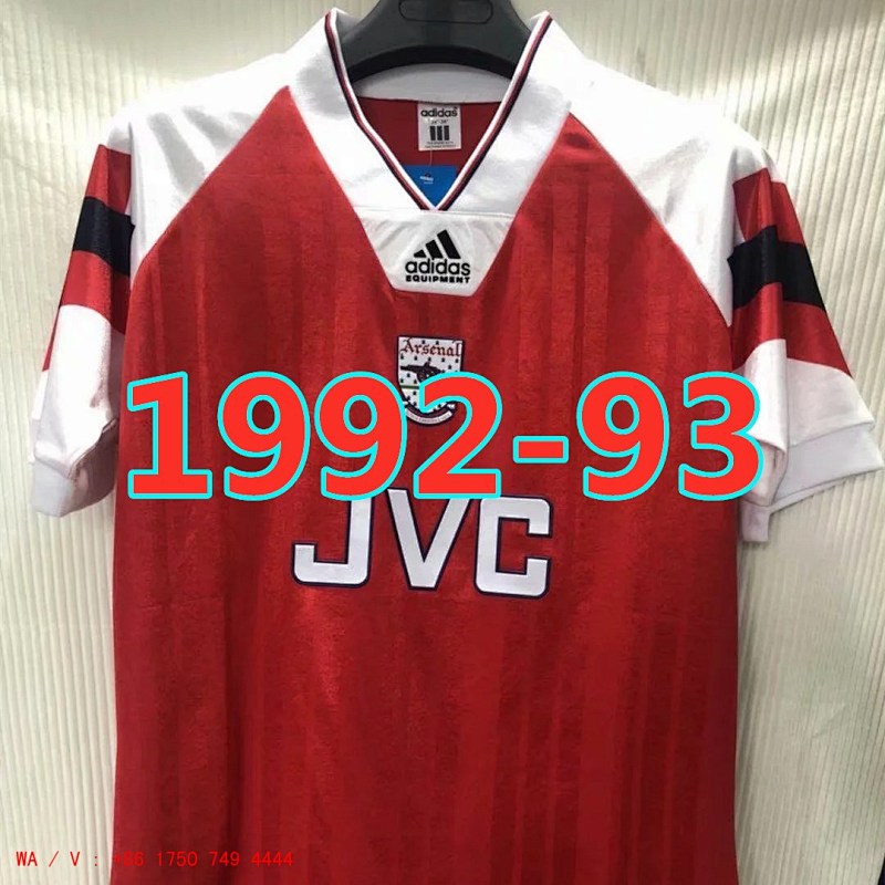 Arsenal Retro TopThai Quality Home Jersey S-4XL