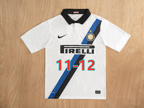 11-12 Inter Milan Away Retro Jersey S-2XL