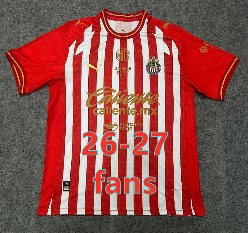 26-27 Chivas Home Fans Version Jersey S-4XL