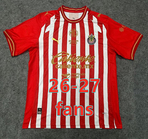 26-27 Chivas Home Fans Version Jersey S-4XL