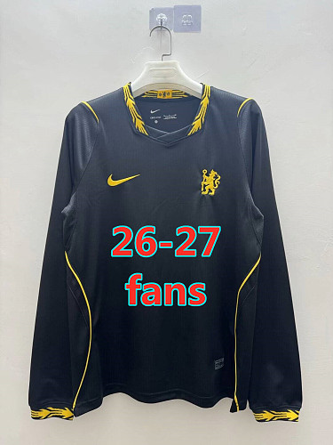 26-27 Chelsea Away Fans Long Sleeve Without Sponsor S-4XL