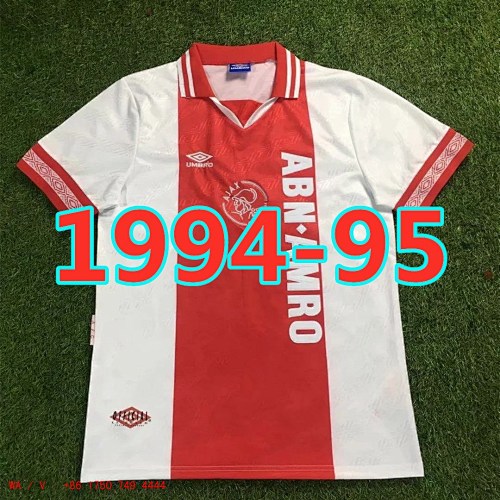 Ajax Retro TopThai Quality Home Jersey S-2XL