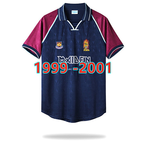 West Ham United -2001 Home Jersey S-2XL