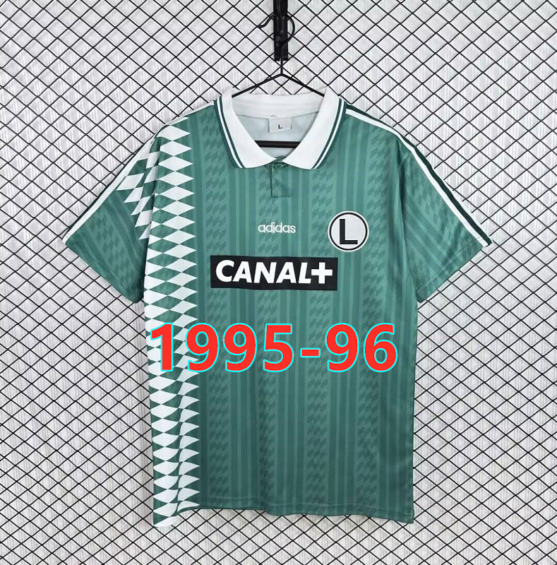Legia Warszawa Home Retro Fans Version Jersey S-4XL