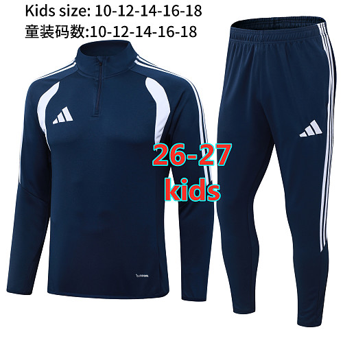 Adidas 26-27 A-D Kids Long Sleeve Tracksuit 10- 18