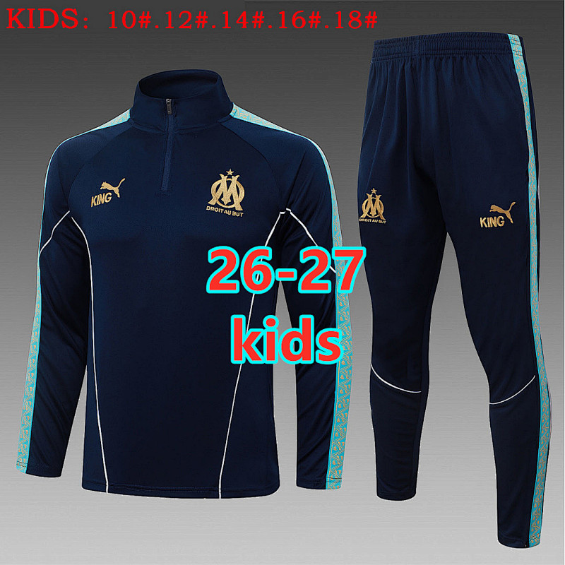 26-27 Marseille Kids Long Sleeve Tracksuit 10 -18