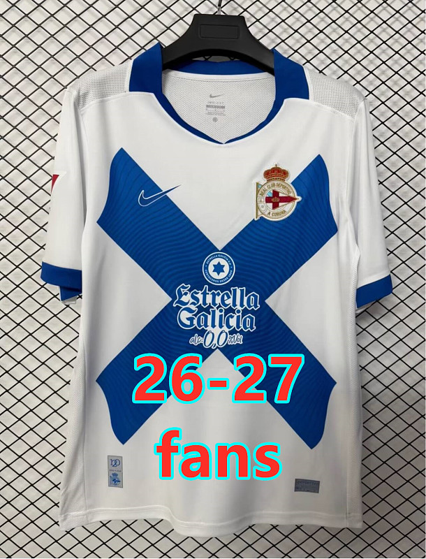 26-27 Deportivo Third Fans Version Jersey S-4XL