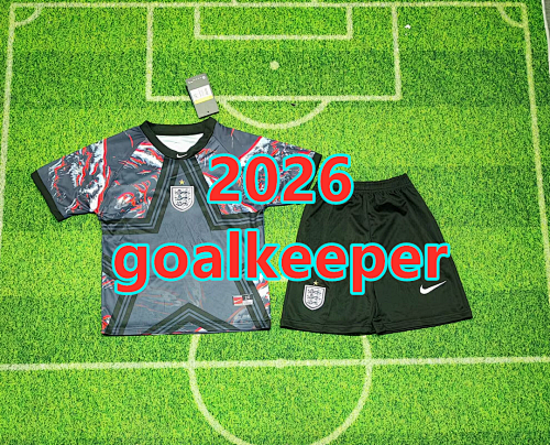England Goalkeeper Kids Jersey+shorts Kit 16 -28
