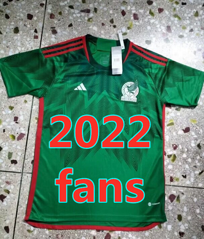 Mexico Fans Version Home Jersey S-4XL