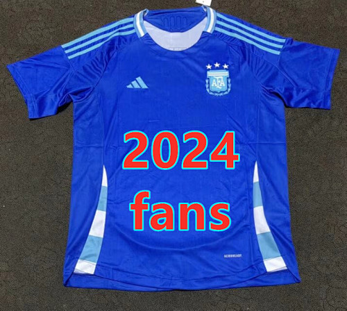 Argentina Away Fans Version Jersey S-4XL