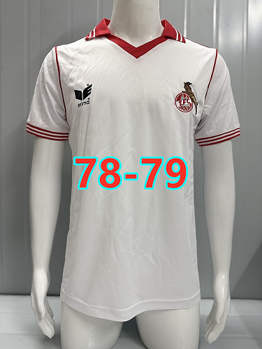 78-79 Koln Home Retro Jersey S-2XL