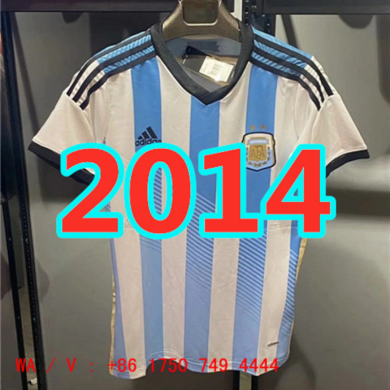 Argentina Retro Home Jersey S-2XL