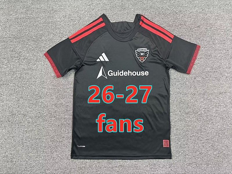 26-27 D.C. United Home Fans Version Jersey S-4XL
