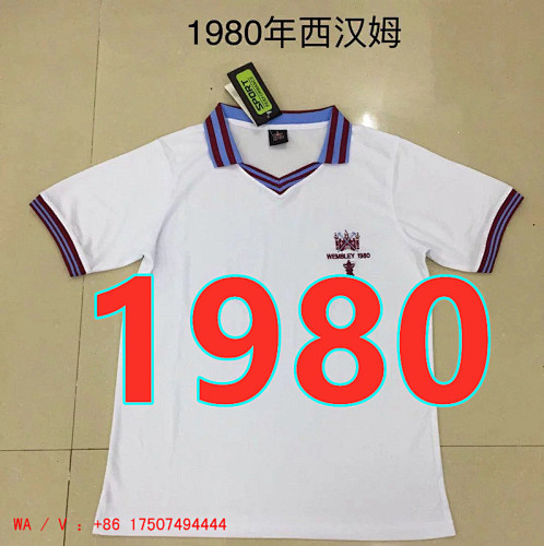 West Ham Retro Jerseys S-2XL