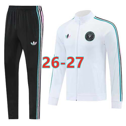 26-27 Inter Miami Long Zipper Jacket S-2XL