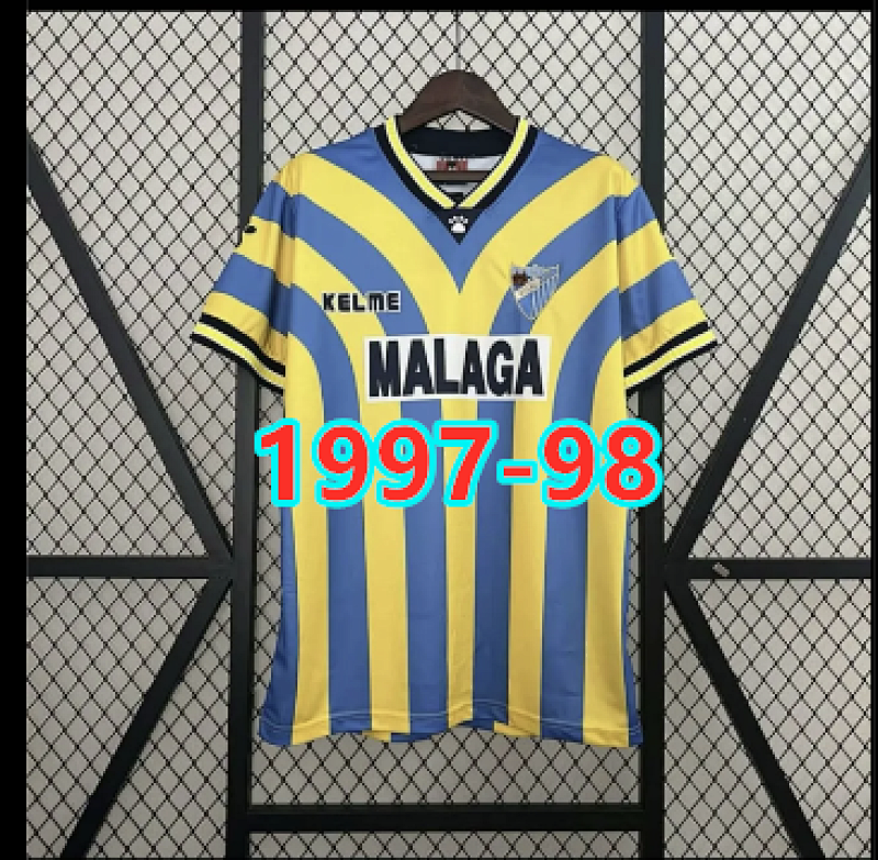 Malaga Away Fans Version Retro Jersey S-2XL