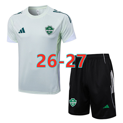 26-27 AlAhly Short Sleeve Tracksuit S-2XL