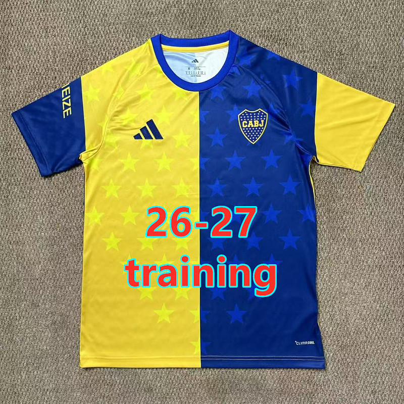 26-27 Boca Juniors Training Fans Version Jersey S-4XL