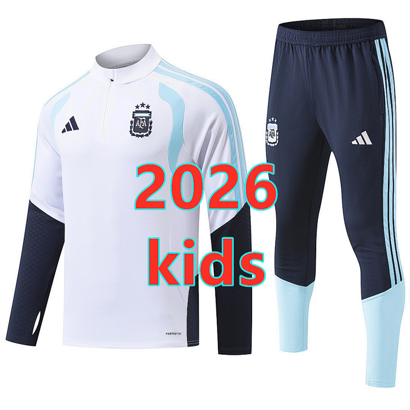 Argentina Kids Long Sleeve Tracksuit 10 -18