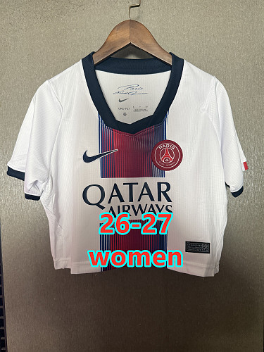 Balenciaga 26-27 Paris Psg Away Women Short Jersey S-2XL