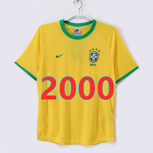 Brazil Home Retro Jersey S-4XL