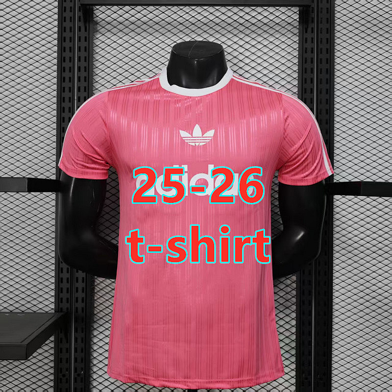 25-26 A-D Player Version Short Sleeve T-shirt S-2XL T