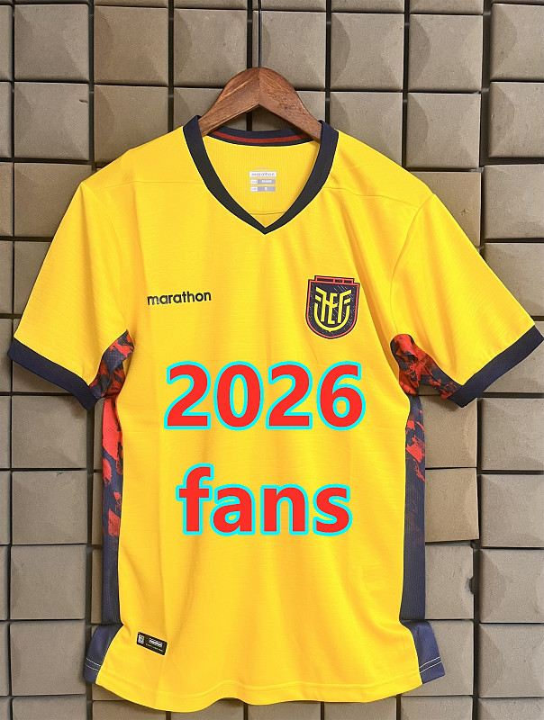 Ecuador Home Fans 32 Teams Jersey S-4XL 32