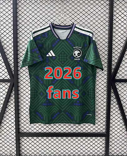 Saudi Arabia Home Fans Version Jersey S-4XL
