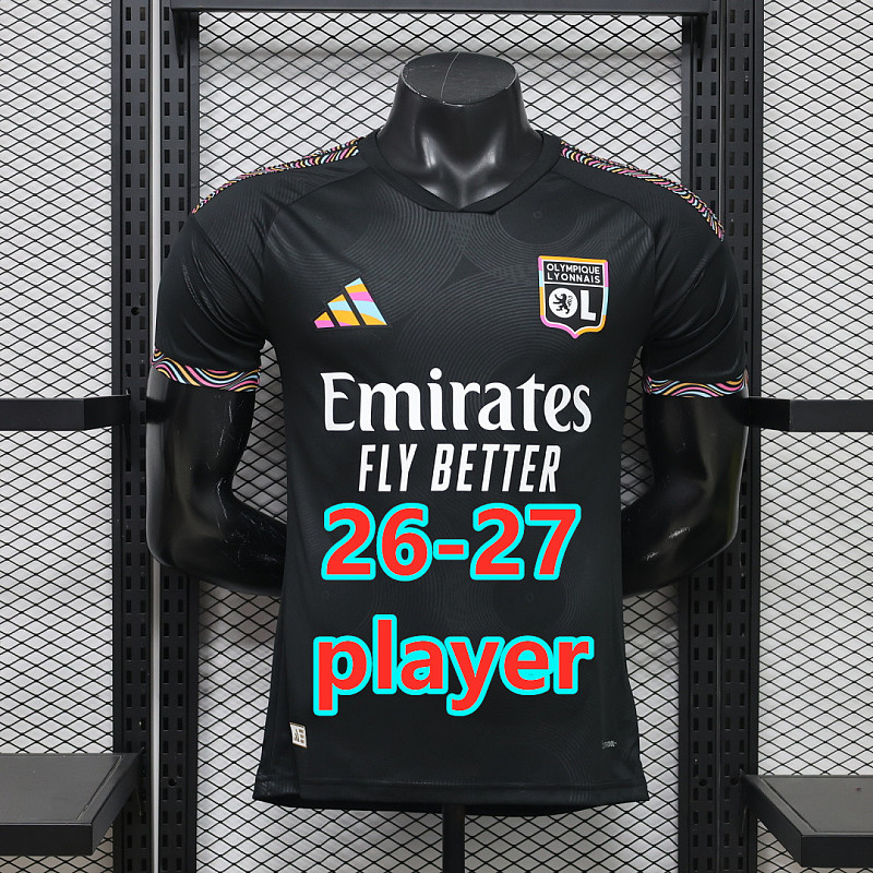 26-27 Lyonnais Third Player Version Jersey S-2XL