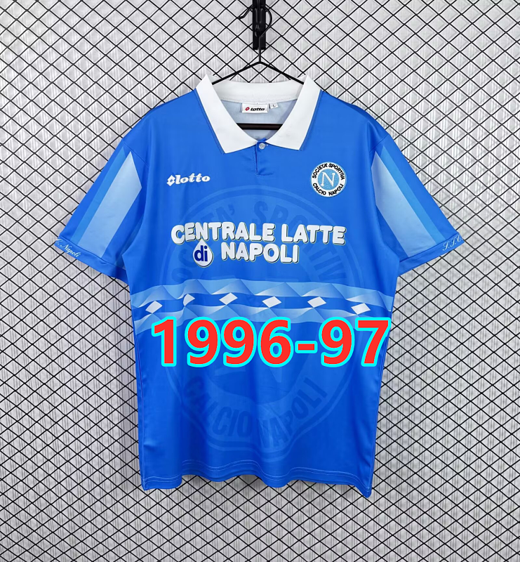 Napoli Home Retro Fans Version Jersey S-2XL