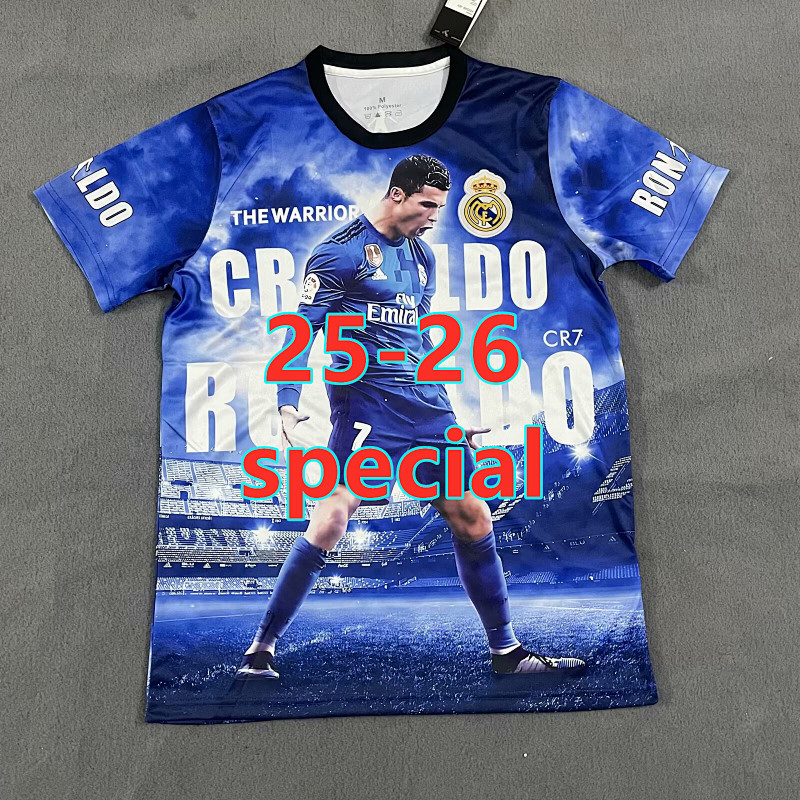 25-26 Real Madrid Special Fans Version Jersey S-2XL