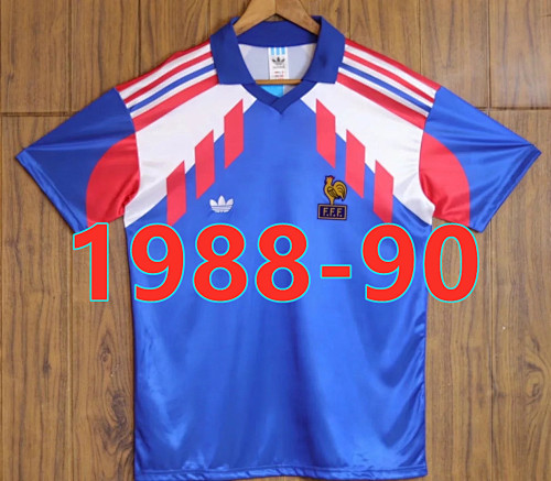 France Retro Home Jersey S-Xxl