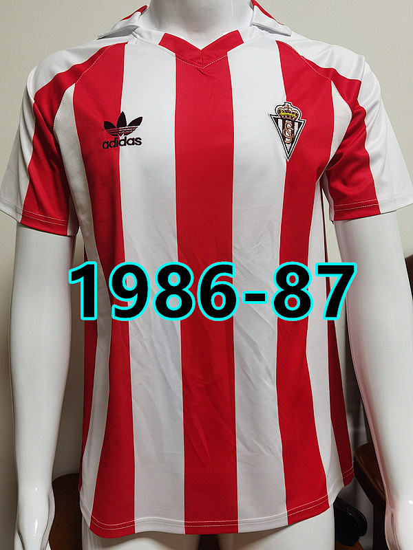 Gijon Fans Version Retro Jersey S-2XL