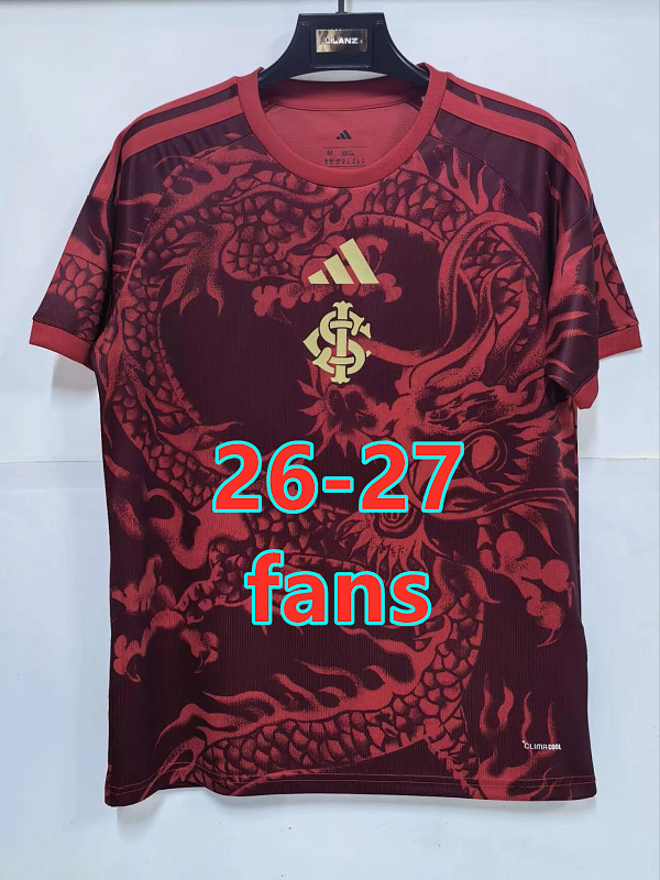 26-27 Internacional Third Fans Version Jersey S-4XL