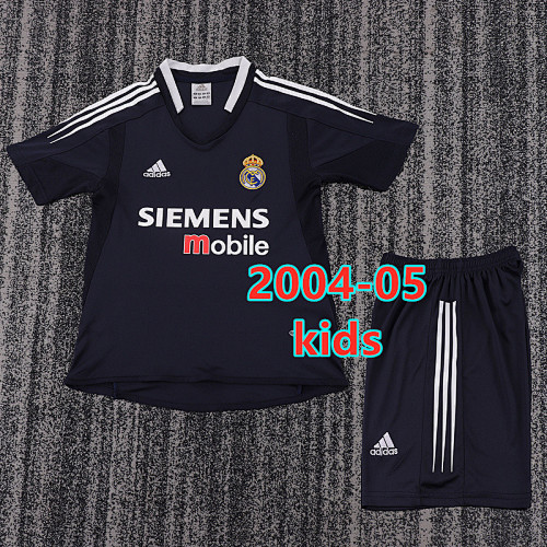 Real Madrid Away Kids Retro Jersey+shorts 16 -28