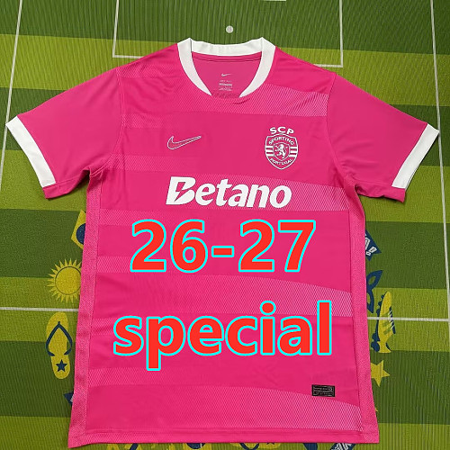 26-27 Sporting CP Special Fans Version Jersey S-4XL