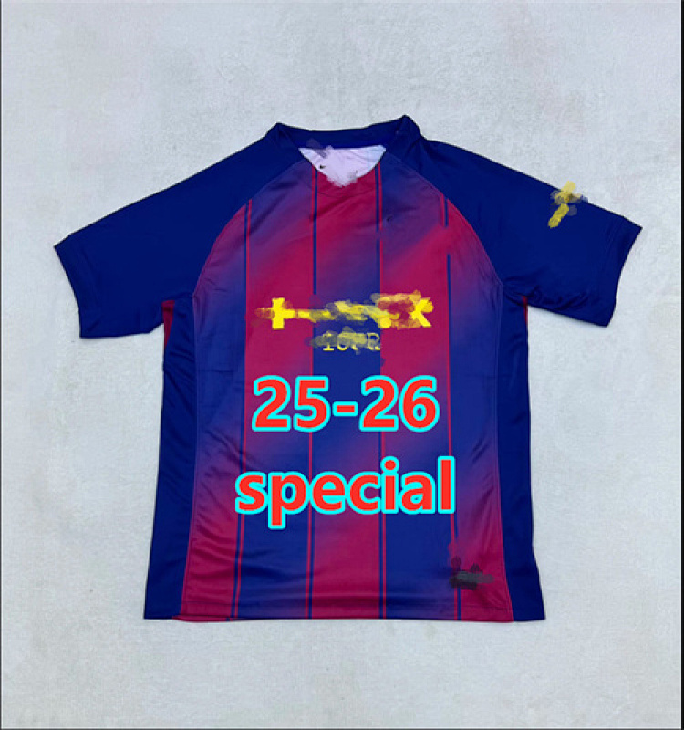 25-26 Barcelona Special Fans Version Jersey S-4XL