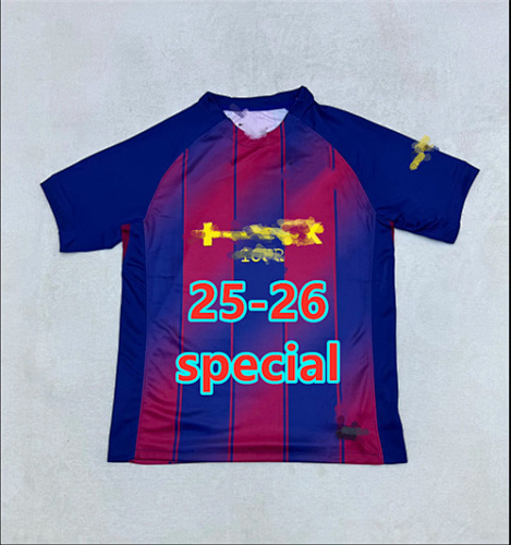 25-26 Barcelona Special Fans Version Jersey S-4XL