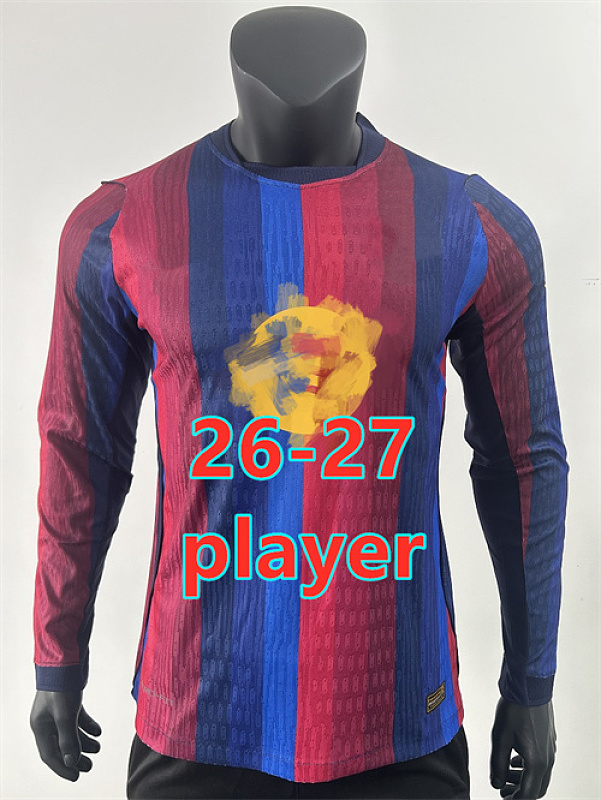 26-27 Barcelona Home Player Long Jersey S-3XL