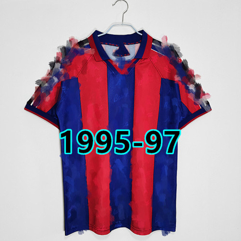 Barcelona Retro TopThai Quality Home Jersey S-2XL