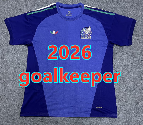 Mexico Goalkeeper Fans Version Jersey S-4XL