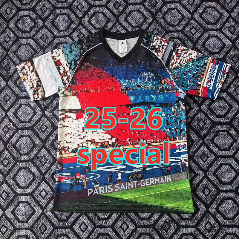 Balenciaga 25-26 Paris Psg Special Fans Version Jersey S-4XL