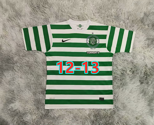 12-13 Celtic Home Retro Jersey S-2XL