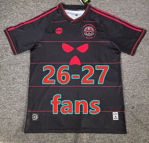 26-27 Bohemian Third Fans Version Jersey S-4XL